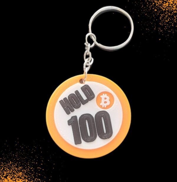 Chaveiro Hold Btc 100